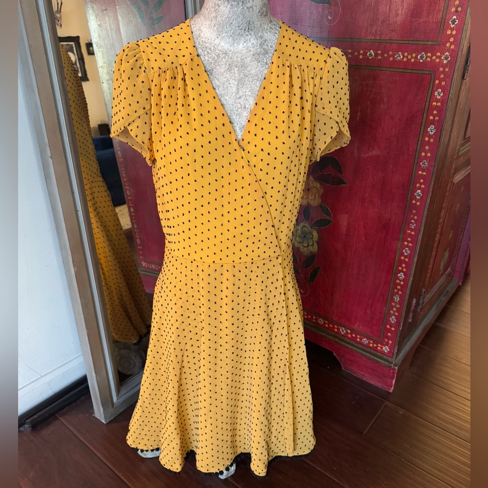 Polka dot retro dress